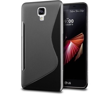 qMust LG X Screen S-Style TPU case - Black