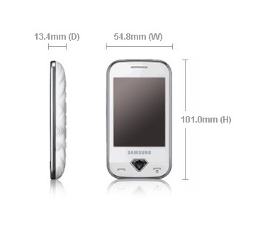 Samsung Diva S7070 Wit