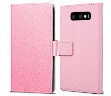 qMust Samsung Galaxy S10 Plus Wallet Hoesje Roze