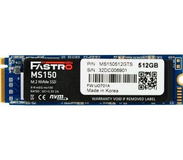 Mega Fastro SSD MS150 512GB M.2