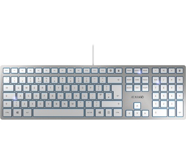 Cherry KC 6000 Slim (Qwerty UK) Zilver