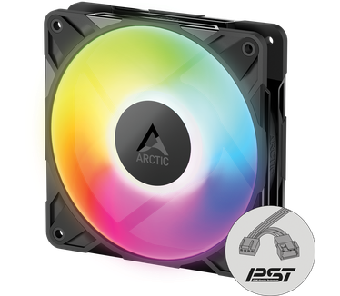 ARCTIC P12 Pro A-RGB LN, 1-pack, Zwart, 120mm