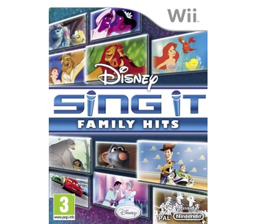 Packshot voor Disney Sing It: Family Hits