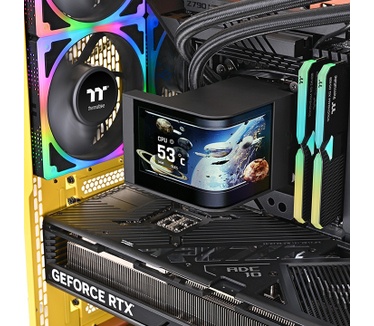 Thermaltake MAGCurve 360 Ultra ARGB Sync AIO Liquid Cooler Black