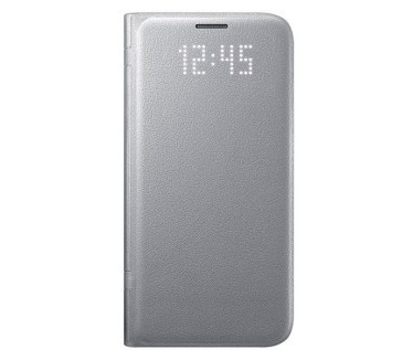 Samsung Galaxy S7 edge Led View Cover - EF-NG935PS - Silver