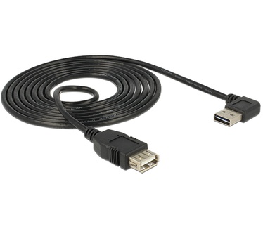 Delock 1m, USB 2.0-A - USB 2.0-A