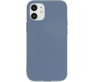 Mobiparts Silicone Cover Apple iPhone 12 Mini Royal Grey