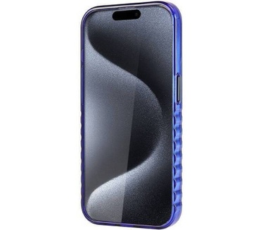 Audi IML Grille Back Case - Apple iPhone 15 Pro (6.1") - Blauw Blauw