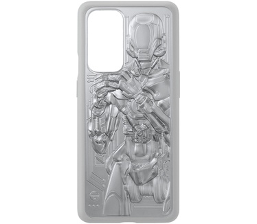 OnePlus 9 Pro Unique Droid TPU Back Cover Grijs