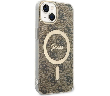 Guess 4G MagSafe Back Case - Apple iPhone 14 Plus (6.7") - Bruin Bruin