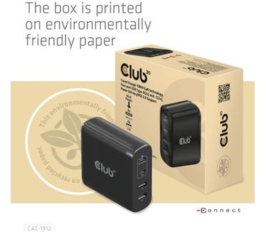 Club 3D CAC-1912EU Travel Charger 100W
