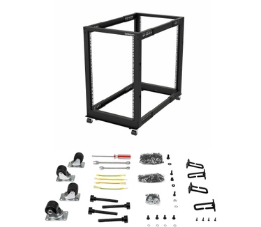 Startech.com 18U open frame rack 4 stijlen verstelbare diepte