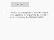 Google Pixel do not disturb while driving