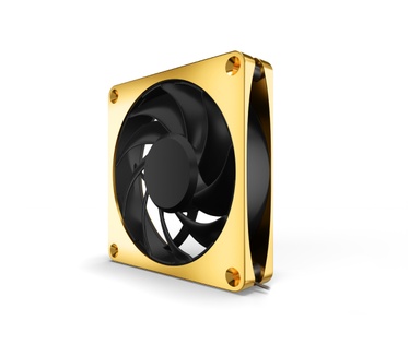 Alphacool Apex Stealth Metal Power fan 3000rpm Gold, 120mm