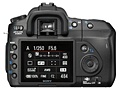 Sony DSLR-a200 achterkant