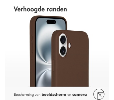 Accezz Liquid Silicone Backcover met MagSafe