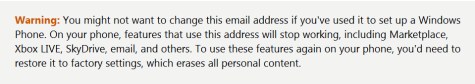 Outlook.com icm WP7
