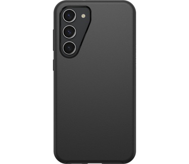 Otterbox OtterBox Symmetry-hoesje voor Galaxy S23+ , schokbestendig, valbestendig, dunne beschermende hoes, 3x getest volgens militaire standaard, Antimicrobieel, Zwart, Geen retailverpakking