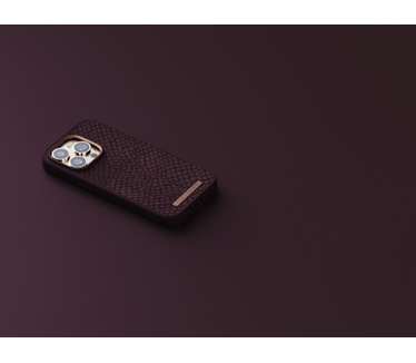 Njord byElements Salmon Leather Magsafe
