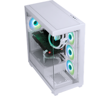 BitFenix Ceto Premium Edition White ARGB Behuizing + BPAB White 850W voeding