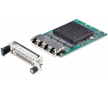 Startech.com 4-Port RJ45 Gigabit OCP 3.0 Server Netwerkkaart met Intel&reg; I350-AM4, SFF 4C+ Compatibel, Multi-Speed Ethernet, PCIe 3.0, LAN Transformer, NIC met PXE/9K Jumbo