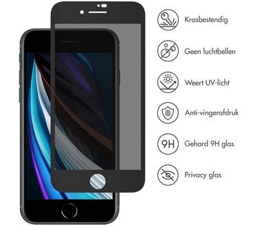 Accezz Gehard glas Privacy Screenprotector