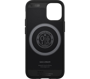 Spigen Mag Armor Hoesje voor Apple iPhone 12 Mini  Zwart