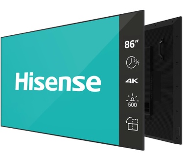 Hisense 86” 4K IPS UHD Digital Signage Display - 24/7 Operation