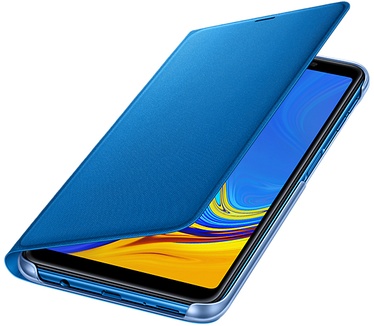 Samsung Galaxy A7 (2018) Wallet Cover (Galaxy A7 (2018)) Blauw
