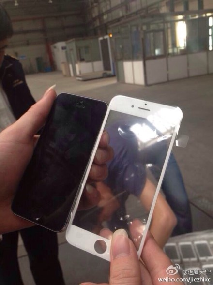 Plaatje vermeende voorkant iPhone 6