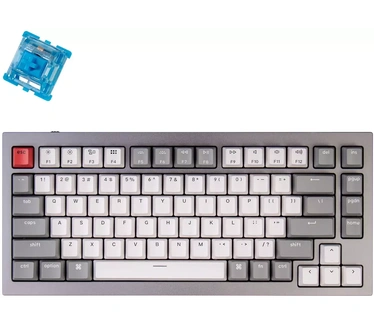 Keychron Q1 QMK (Gateron Phantom Blue) Grijs