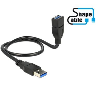 Delock 0.5m 2xUSB3.0-A