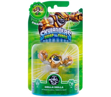 Skylanders Swap Force Grilla Drilla, 3DS, PS3, PS4, Wii, Wii U, Xbox 360, Xbox One