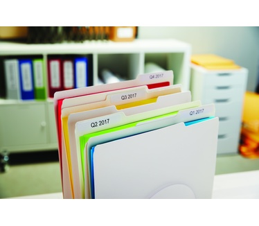 Dymo LW - Labels voor hangmappen - 12 x 50 mm - S0722460