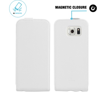 BeHello Samsung Galaxy S6 Flip Case White