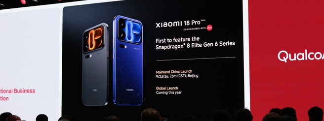 Xiaomi 18 Pro en Pro Max-aankondiging op Snapdragon SummitV2