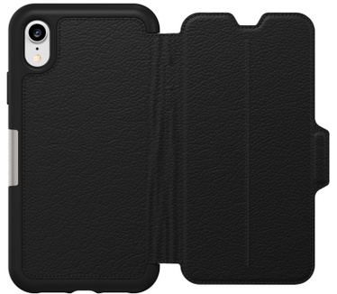 Otterbox Strada Premium Leather Folio Case (iPhone XR) Zwart
