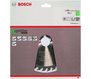 Bosch Optiline Wood Cirkelzaagbladen
