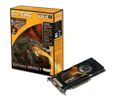 Zotac GF9800GT AMP! (ZT-98GES5P-FCP)