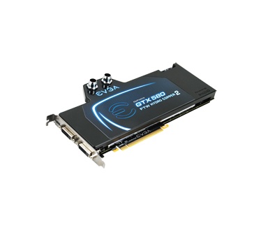 EVGA GeForce GTX 580 FTW Hydro Copper 2