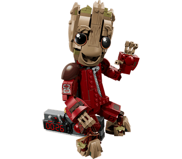LEGO Marvel Groot in Ravager jumpsuit