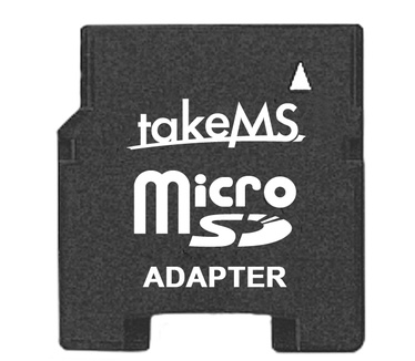 TakeMS 4GB Micro SDHC Card + Adapter