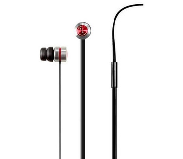 LG - LE-411 QuadBeat In Ear Stereo Headset 3.5mm - Zwart