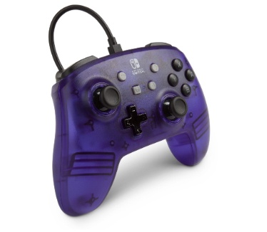 BDA Wired Controller Red Frost Rood, Transparant