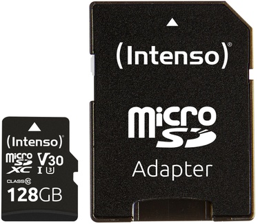 Intenso microSDXC 128GB Class 10 UHS-I Professional - Extended Capacity SD (MicroSDHC)