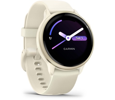 Garmin vivoactive 6, Goud (Wit)