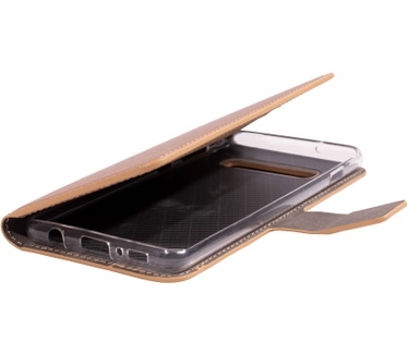 Mobiparts Saffiano Wallet Case Samsung Galaxy S10 Copper