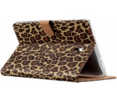 Panter print lederen standaard hoes voor de Samsung Galaxy Tab A (10.5 inch)