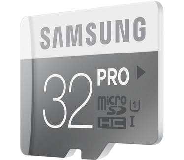 Samsung Pro microSDHC 32GB + SD-adapter