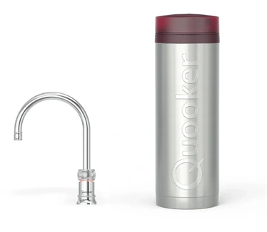 Quooker Classic Nordic Round Roestvrij staal incl. PRO3 reservoir